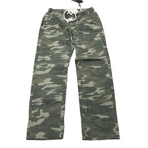 One Teaspoon Womens Green Camouflage Shabbies Pull On Boyfriend Jeans‎ Size XS